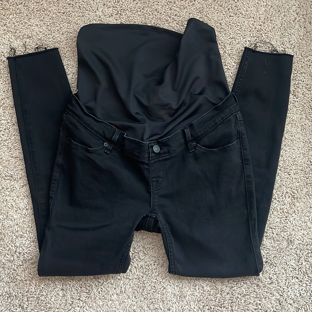 Abercrombie & Fitch Women’s Maternity Jean Leggings in Black